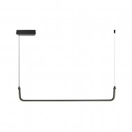 Suspensie LED Designer 12W 905mm corp negru lumina neutra IP20