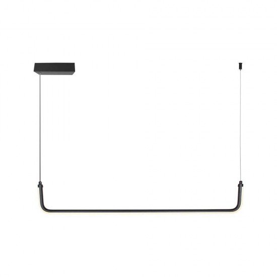 Suspensie LED Designer 12W 905mm corp negru lumina neutra IP20