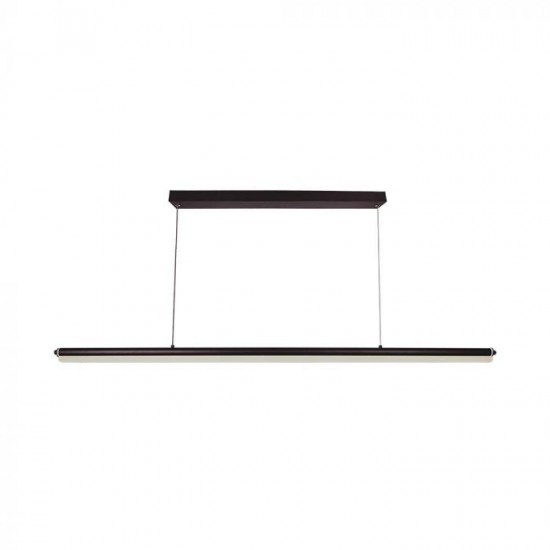 Suspensie LED Designer 23W 1200mm lumina naturala si finisaj negru IP20