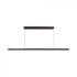 Suspensie LED Designer 23W 1200mm lumina naturala si finisaj negru IP20
