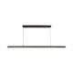Suspensie LED Designer 23W 1200mm lumina naturala si finisaj negru IP20