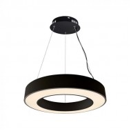 Suspensie LED Designer 50W dimabila 600mm corp negru lumina neutra IP20