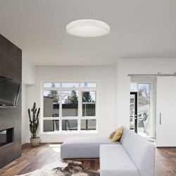 Plafoniera LED Designer 24W rotunda 450mm corp alb lumina neutra IP20
