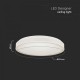 Plafoniera LED Designer 18W rotunda 350mm corp alb lumina neutra IP20