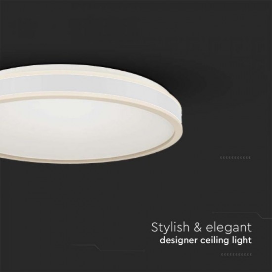 Plafoniera LED Designer 18W rotunda 350mm corp alb lumina neutra IP20