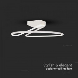 Plafoniera LED Designer 24W 310mm finisaj alb elegant lumina neutra IP20