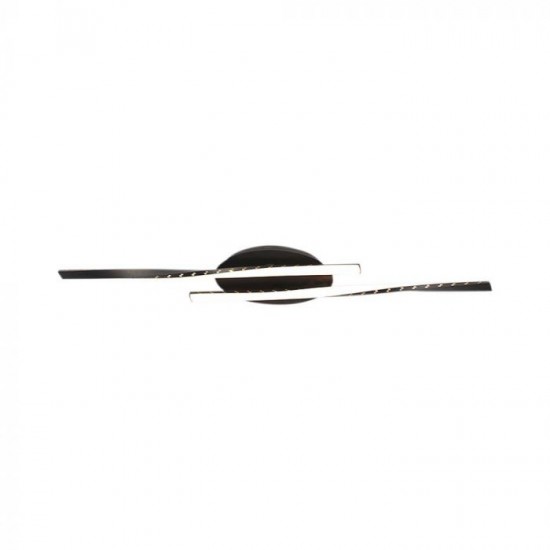 Plafoniera LED Designer 12W 945mm lumina calda si finisaj negru IP20