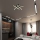 Plafoniera LED Designer 1.4L 24W corp negru lumina calda IP20
