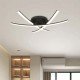 Plafoniera LED Designer 3L 20W corp negru lumina calda IP20
