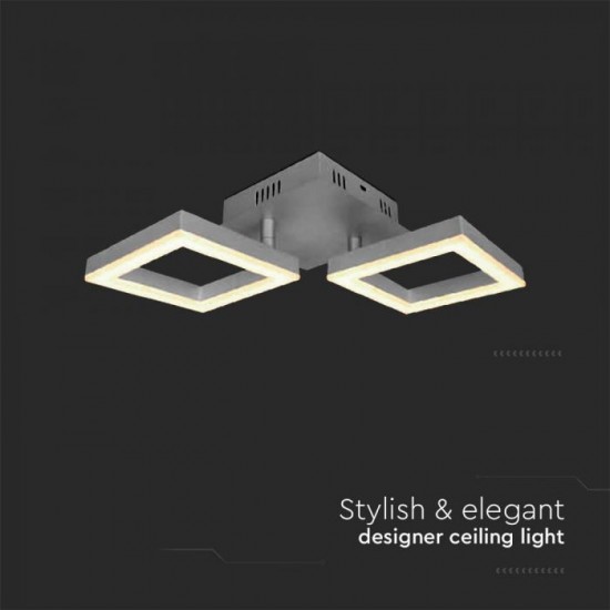 Plafoniera LED Designer 14W lumina calda finisaj elegant IP20