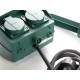 Prelungitor gradina 2 intrari cu tarus si temporizator mecanic cablu 3G IP44 verde