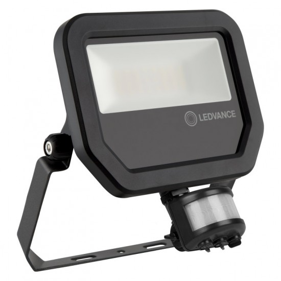 Proiector LED cu senzor 20W LEDVANCE corp negru alb IP65