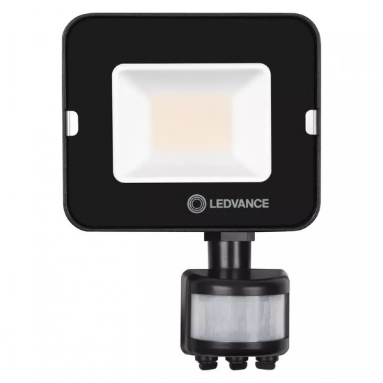 Proiector LED cu senzor 20W LEDVANCE COMPACT Corp Negru IP65
