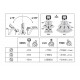 Proiector LED cu senzor 20W LEDVANCE COMPACT Corp Negru IP65