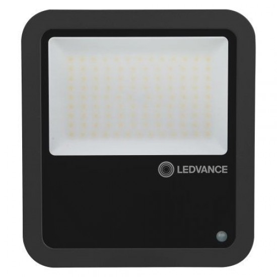 Proiector LED cu senzor crepuscular 80W LEDVANCE Corp Negru lumina neutra IP65