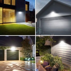 Proiector LED cu senzor crepuscular 125W LEDVANCE Corp Negru lumina neutra IP65
