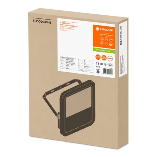 Proiector LED 80W LEDVANCE SYM 100 grade negru