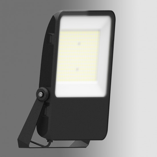 Proiector LED 200W Capri Basic SCHRACK asimetric Corp Negru Alb Neutru
