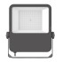 Proiector LED 70W Capri Basic SCHRACK asimetric Corp Negru IP65