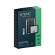 Proiector LED 30W corp negru cu senzor PIR si panou solar baterie LiFePO4 6.4V 6000mA inlocuibila si control inteligent cu telecomanda IP65