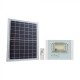 Proiector LED 16W corp alb cu panou solar si telecomanda cu functii multiple IP65 4000K