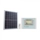 Proiector LED 20W corp alb cu panou solar si telecomanda cu functii multiple IP65