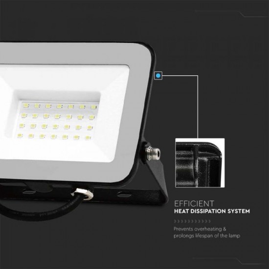 Proiector LED 30W cip Samsung PRO-S corp negru IP65
