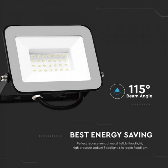 Proiector LED 30W cip Samsung PRO-S corp negru IP65