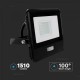 Proiector LED cu senzor 20W Cip SAMSUNG Corp Negru Alb cablu 1m