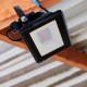 Proiector LED 20W cip SAMSUNG conexiune directa Corp Negru IP65