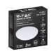 Plafoniera LED rotunda 12W 260mm opala 3 in 1