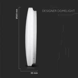 Plafoniera LED rotunda 12W 260mm opala 3 in 1