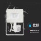 Proiector LED cu senzor 10W Cip SAMSUNG Corp Negru Alb