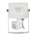 Proiector LED cu senzor 10W Cip SAMSUNG Corp Negru Alb