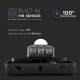 Proiector LED cu senzor 10W Cip SAMSUNG Corp Negru Alb