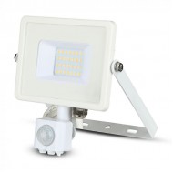 Proiector LED cu senzor 20W Cip SAMSUNG Corp Alb Alb Neutru