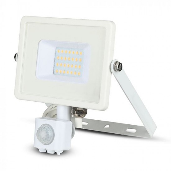 Proiector LED cu senzor 20W Cip SAMSUNG Corp Alb Alb Neutru