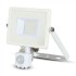 Proiector LED cu senzor 20W Cip SAMSUNG Corp Alb Alb Neutru