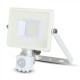Proiector LED cu senzor 20W Cip SAMSUNG Corp Alb Alb Neutru