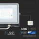 Proiector LED 30W cip Samsung Corp Gri lumina rece