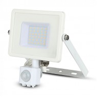 Proiector LED cu senzor 30W Cip SAMSUNG Corp Alb Alb Rece