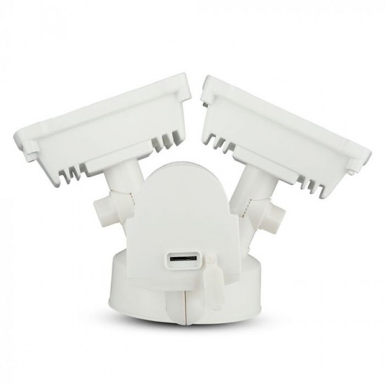 Proiector LED 18W Senzor WiFi si Camera Alb Rece