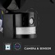 Proiector LED 18W Senzor WiFi si Camera Alb Rece Corp Negru