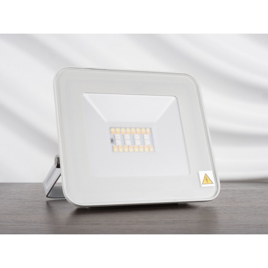Proiector LED Smart 20W cu Bluetooth RGB + alb cald, neutru, rece Corp Alb