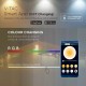 Proiector LED Smart 20W cu Bluetooth RGB + alb cald, neutru, rece Corp Alb