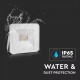Proiector LED Smart 20W cu Bluetooth RGB + alb cald, neutru, rece Corp Alb