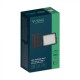 Proiector LED 10W corp negru cu panou solar 80W baterie fast charge inlocuibila si control inteligent cu telecomanda IP65