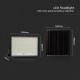 Proiector LED 30W corp negru cu panou solar 240W baterie fast charge inlocuibila si control inteligent cu telecomanda IP65