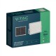 Proiector LED 20W corp alb cu panou solar 180W baterie fast charge inlocuibila si control inteligent cu telecomanda IP65