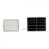 Proiector LED 20W corp alb cu panou solar 180W baterie fast charge inlocuibila si control inteligent cu telecomanda IP65